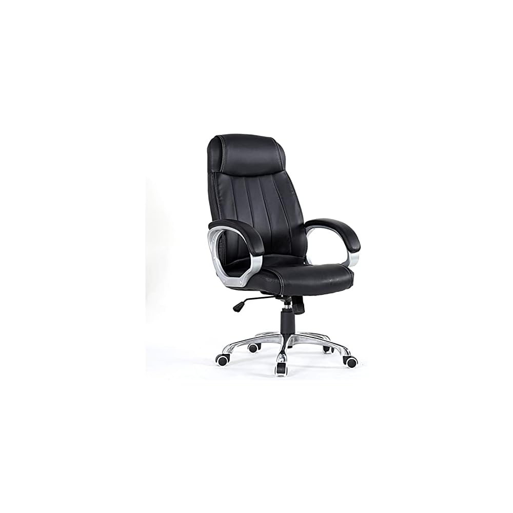 Home Work Chair Office Chair Computer Gaming Chairs High Back Adjustable Ergonomic Desk Chair PU Leather Swivel Task Chair with Armrests Lumbar Support Interesting