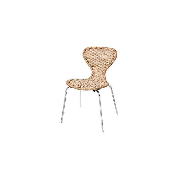ProTuning ÄLVSTA Chair, handmade rattan/Sefast chrome-plated