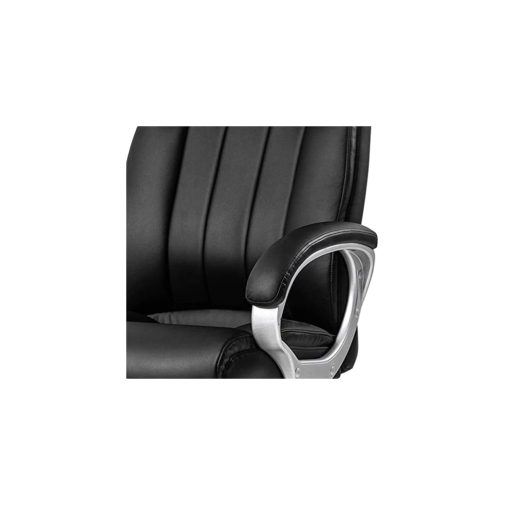 Home Work Chair Office Chair Computer Gaming Chairs High Back Adjustable Ergonomic Desk Chair PU Leather Swivel Task Chair with Armrests Lumbar Support Interesting
