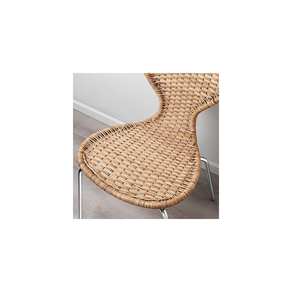 ProTuning ÄLVSTA Chair, handmade rattan/Sefast chrome-plated