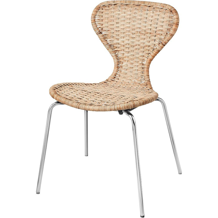 ProTuning ÄLVSTA Chair, handmade rattan/Sefast chrome-plated